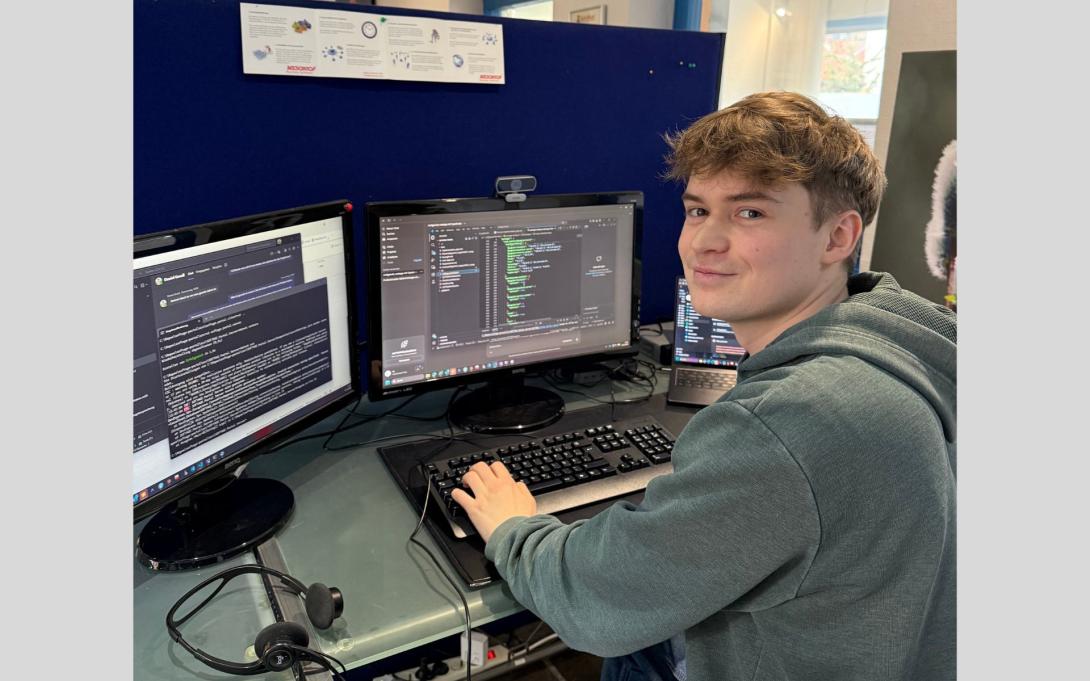 Leo Ogger bei SOFTAGE als Werkstudent in der Entwicklung